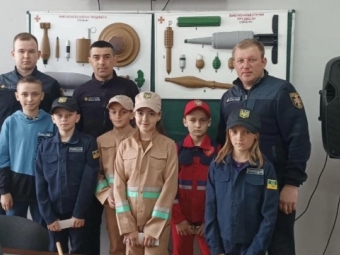 У ліцеї №3 міста Володимир для дітей провели урок безпеки 