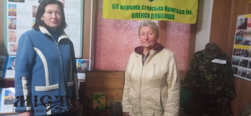 Як символ незламності українських воїнів, жінки-матері Іваничівщини створили у музеї  блокпост  