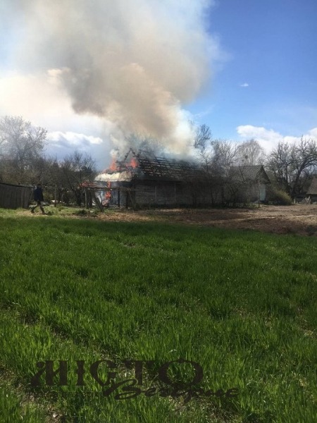 У селі на Волині горів житловий будинок 