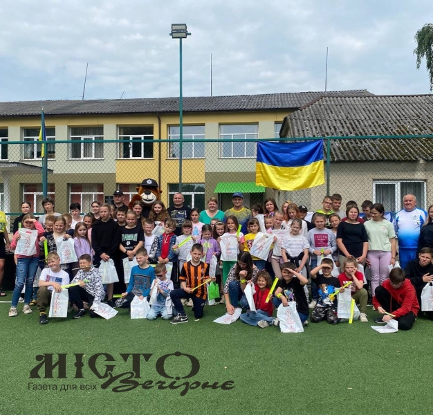 У Суходолах поліцейські провели для дітей спортивно-оздоровчий захід 