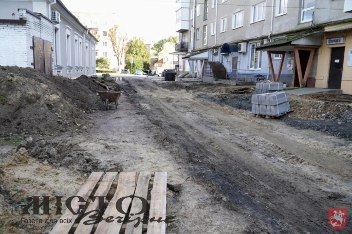 У Володимирі тривають ремонти вулиць та прибудинкових територій 