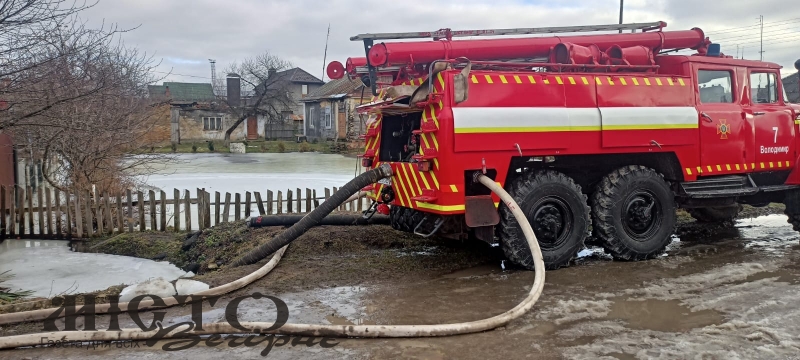 У Володимирі водою підтопило господарство 