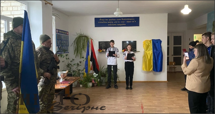 У Замличах відкрили меморіальну дошку загиблому Андрію Киричуку 