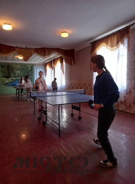 У Бубнівському ліцеї відбулися змагання з настільного тенісу 