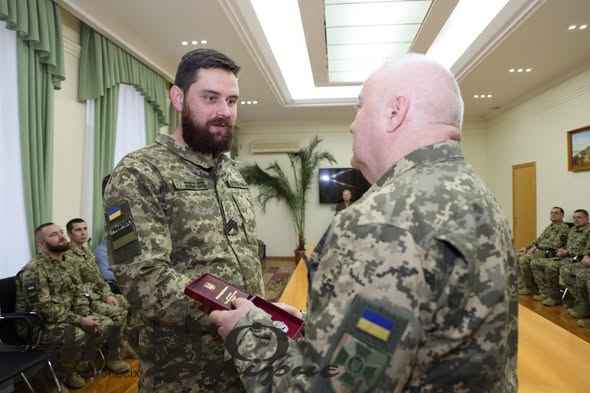 Прикордонника із Зимнівської громади відзначили державною нагородою 