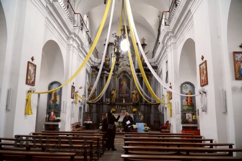 ФРЕСКИ У КОСТЕЛІ ЯКИМА І ГАННИ У ВОЛОДИМИРІ 