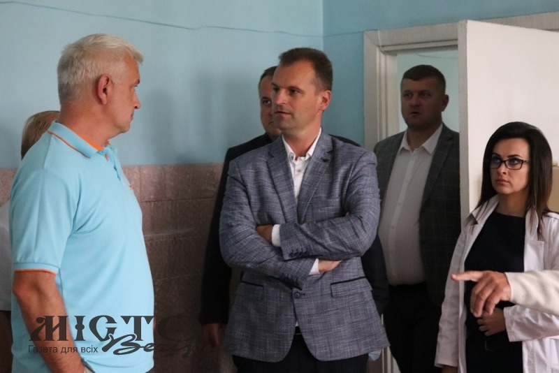 У Володимирі обговорили можливість перенесення відділення невідкладної допомоги у приміщення відділення трансфузійної допомоги 