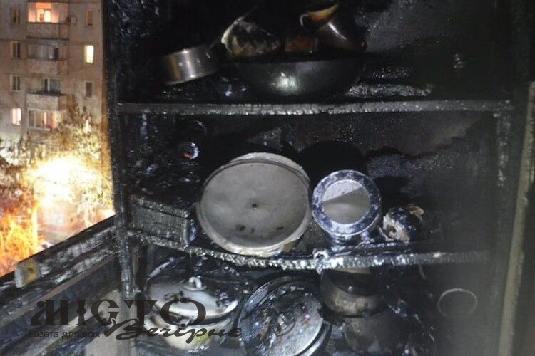 В новорічну ніч від салюту загорівся балкон багатоповерхівки 