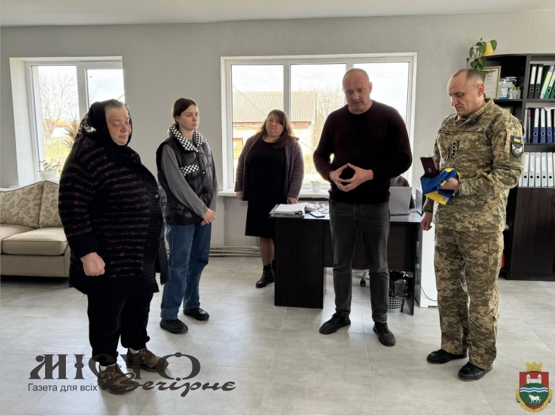 У Затурцівській громаді посмертно нагородили захисника Руслана Жижка 