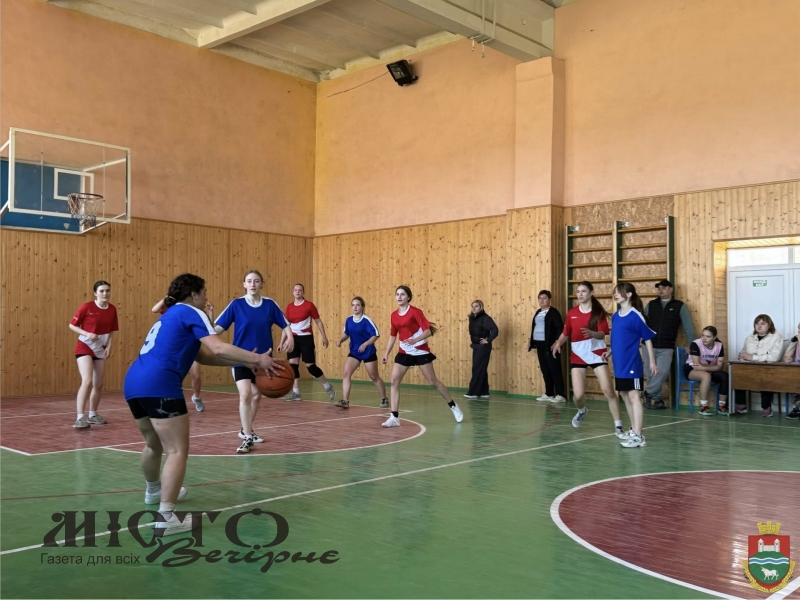 У Затурцівській громаді відбулися районні змагання з баскетболу серед дівчат 