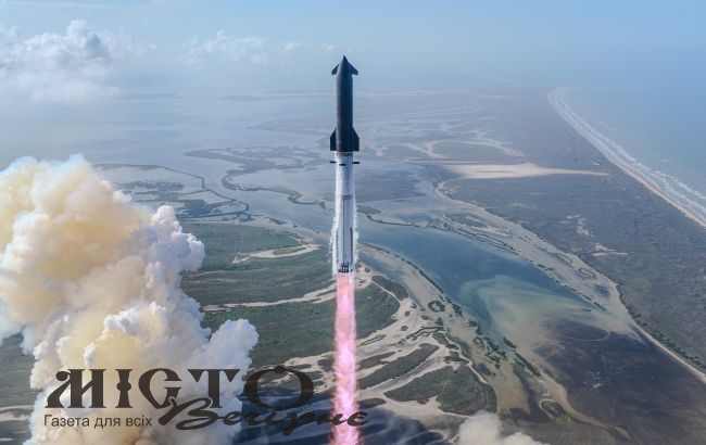 SpaceX вперше випробувала гігантську ракету Starship V3 