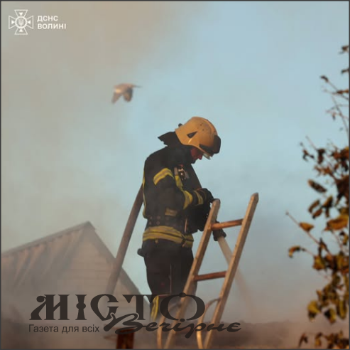 У Поромівській громаді горів дерев’яний будинок 