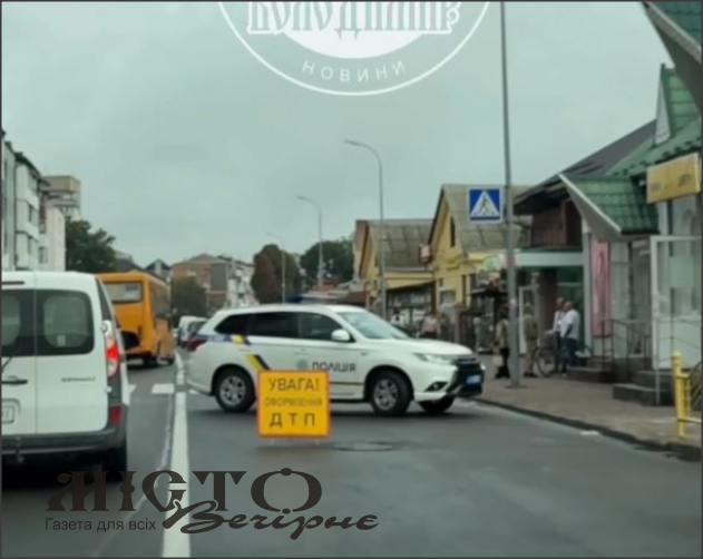  У Володимирі автівка збила жінку на пішохідному переході 