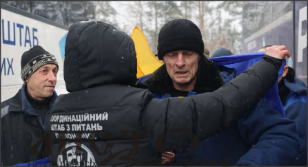 З російського полону повернули 157 українців – серед них військові й цивільні 