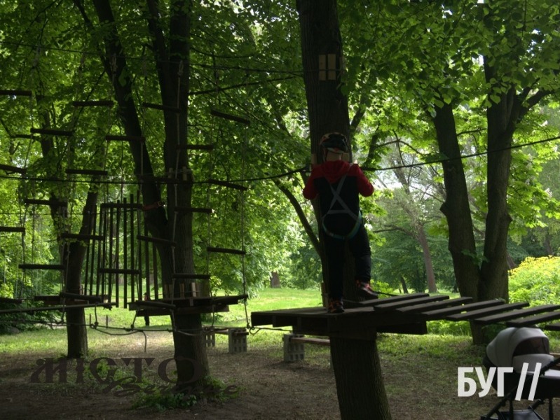 У Володимирі відкрили мотузковий парк 