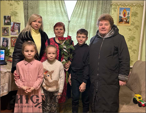 У Зимнівській громаді з днем народження привітали дружину загиблого Героя 