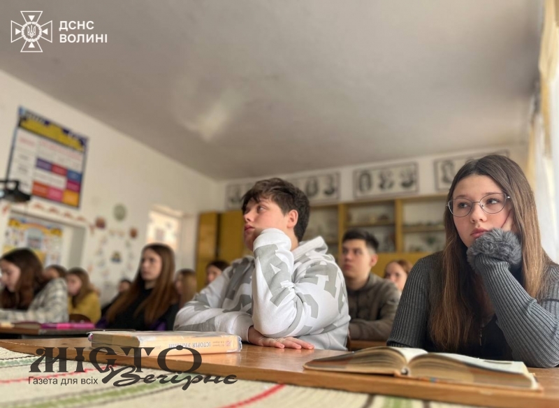 Випускникам Затурцівської громади розповіли про важливість професії рятівника 