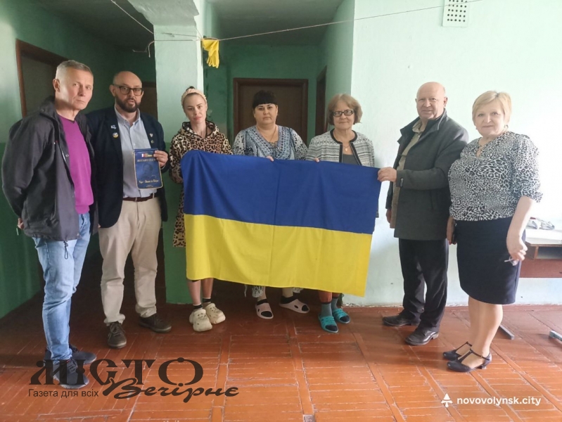 У Нововолинську побував новий президент Ротарі Київ-Бальзак Україна 