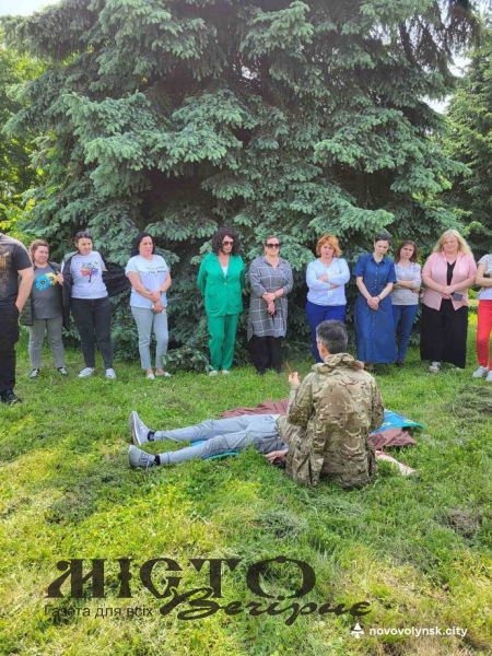 У Нововолинську відбулися заняття з національного спротиву 