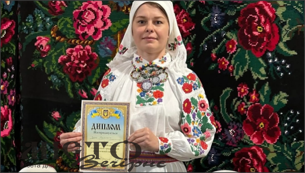 Мешканка Нововолинська посіла перше місце на Всеукраїнському конкурсі з відтворення традиційного автентичного костюма 