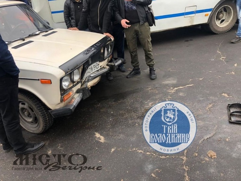 У Володимирі на автостанції трапилась ДТП 
