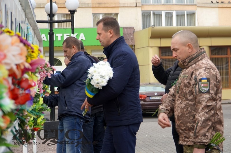 У Володимирі вшанували пам’ять бійців, які загинули на Сході в листопаді 