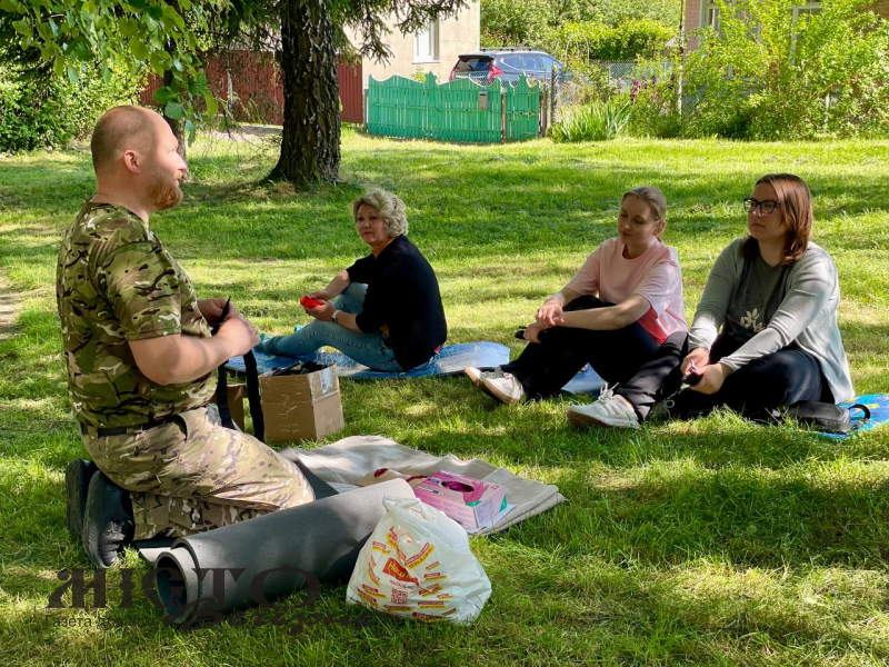 У Нововолинську відбулося чергове заняття з основ національного спротиву 
