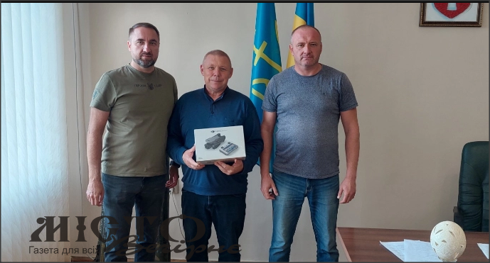 Із Затурцівської громади передали для військових дрон 