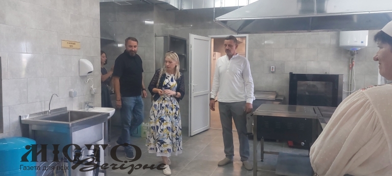 У Павлівському ліцеї відкрили сучасний харчоблок 