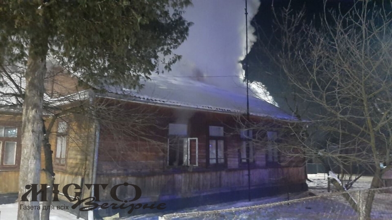 У Володимирі трапилась пожежа в житловому будинку 
