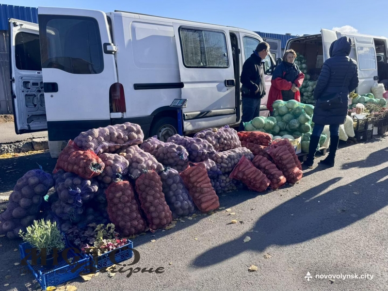 У Нововолинську відбувся осінній ярмарок 