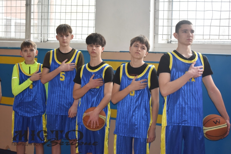 Юнаки Локачинського ліцею вибороли золото у змаганнях з баскетболу 