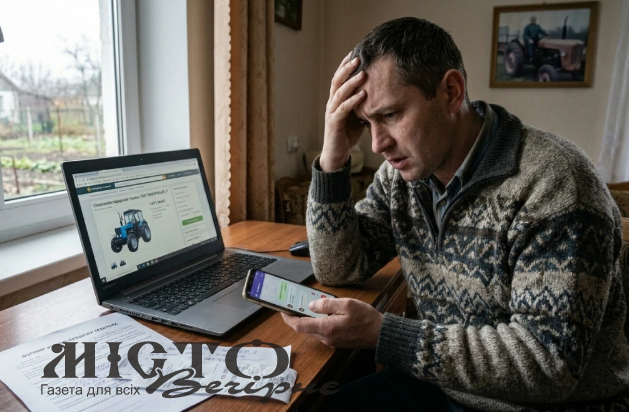 «Водія затримав ТЦК»: шахраї видурили 168 тисяч у волинянина за неіснуючий трактор - новини Володимир-Водинського «Водія затримав ТЦК»: шахраї видурили 168 тисяч у волинянина за неіснуючий трактор