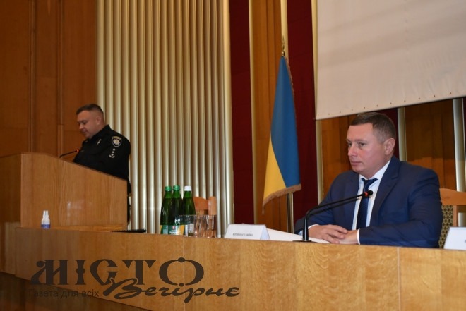 Голова ОДА Юрій Погуляйко взяв участь у засіданні колегії головного управління Національної поліції 