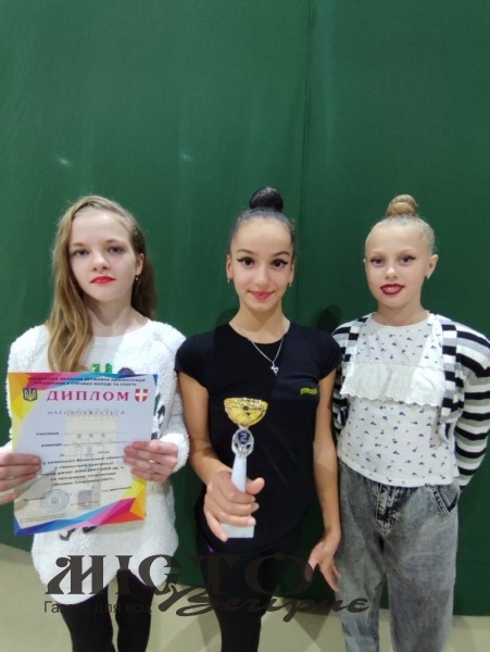Гімнастки Володимира-Волинського – призерки чемпіонату області з художньої гімнастики 