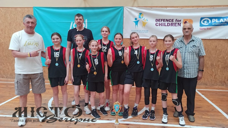 Баскетболістки з Нововолинська здобули перемогу на обласному етапі Всеукраїнських змагань 