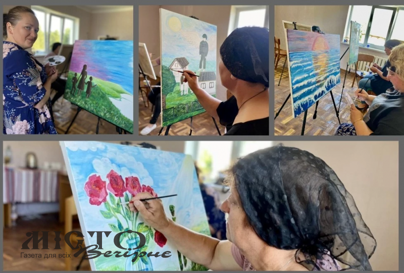 Дружини полеглих Героїв Іваничівської громади долучилися до Всеукраїнського арт-реабілітаційного проєкту 