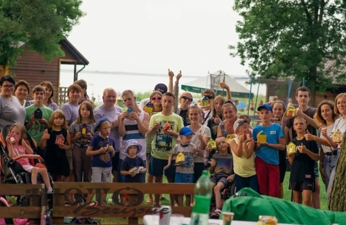 Нововолинські діти з інвалідністю відпочивали у Шацьку 