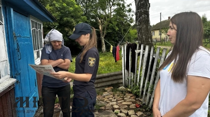 У Локачинській громаді рятувальники наголошують про заборону спалювання сухої рослинності 