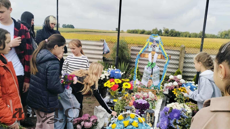 В Іваничівській громаді відзначили першу річницю з дня загибелі Героя – Андрія Бобака 