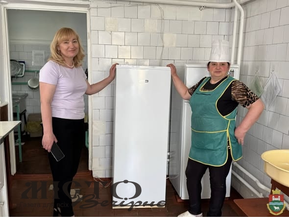 Маньківський ліцей отримав допомогу від місцевого підприємця 