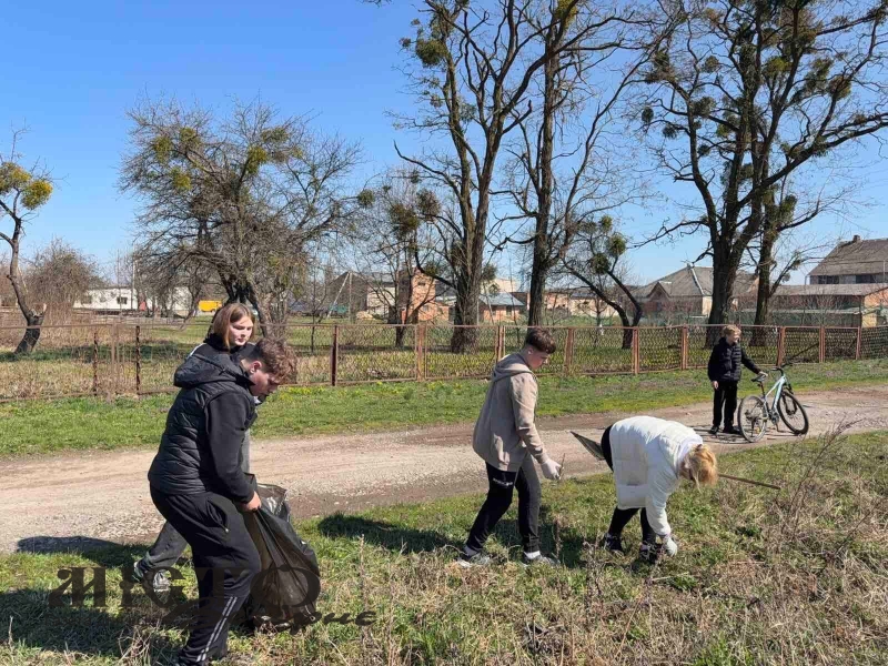 У Затурцівській громаді пройшла всеукраїнська акція «За чисте довкілля» 