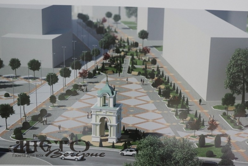 Оголосять новий конкурс на проект реконструкції площі Героїв у Володимирі 