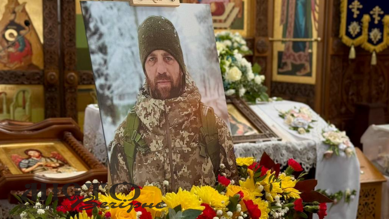У Нововолинську попрощалися із захисником Володимиром Михнюком - новини Володимир-Водинського У Нововолинську попрощалися із захисником Володимиром Михнюком