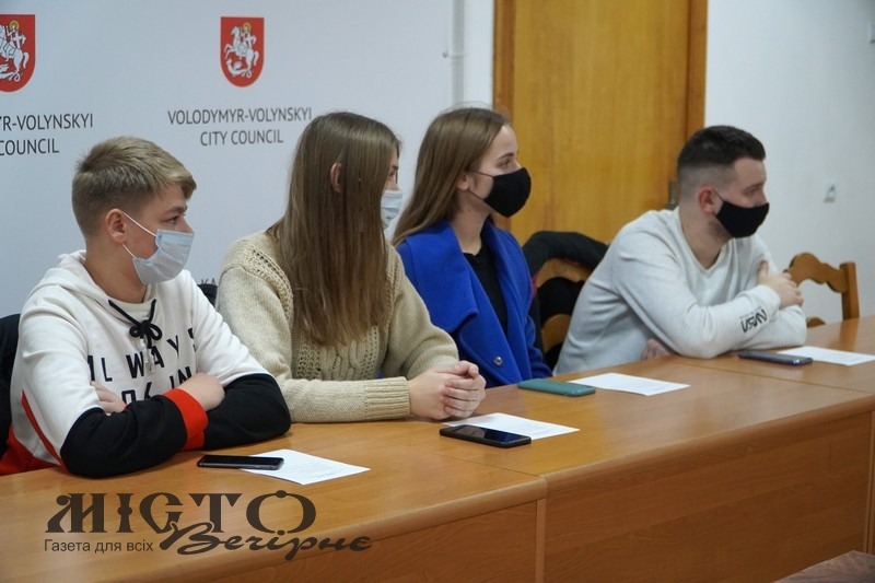 У Володимирі молодіжна рада провела перше засідання з новообраним головою 