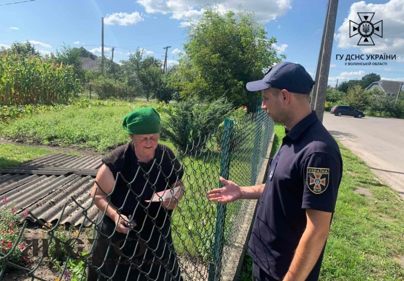 В Іваничах провели профілактичні заходи щодо попередження пожеж 