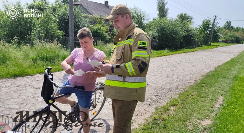 Рятувальники провели профілактичний рейд у селі Павлівка 
