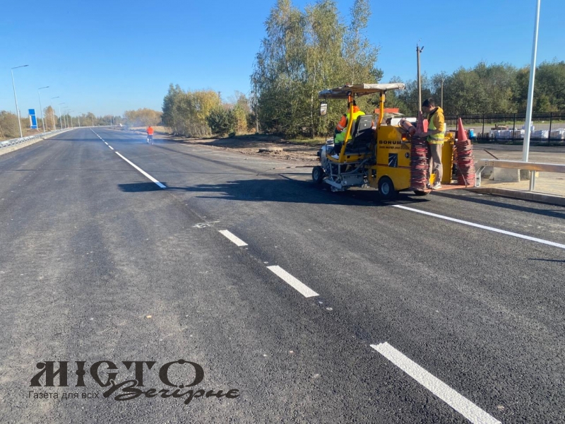 На трасі поблизу пункту пропуску «Ягодин – Дорогуськ» завершують ремонтувати дорогу 