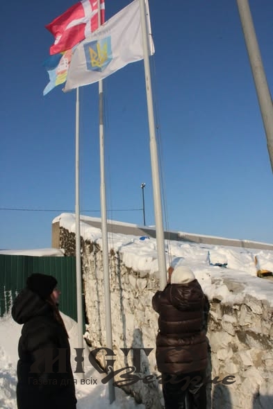 У Володимирі підняли олімпійський стяг на честь XXV зимових Ігор 