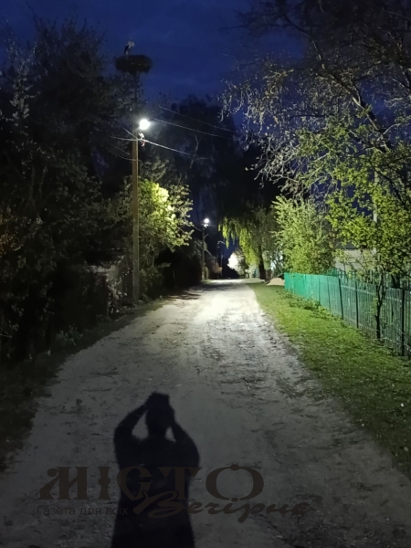 У Привітному на Локачинщині модернізували вуличне освітлення: встановили 9 LED-ліхтарів 
